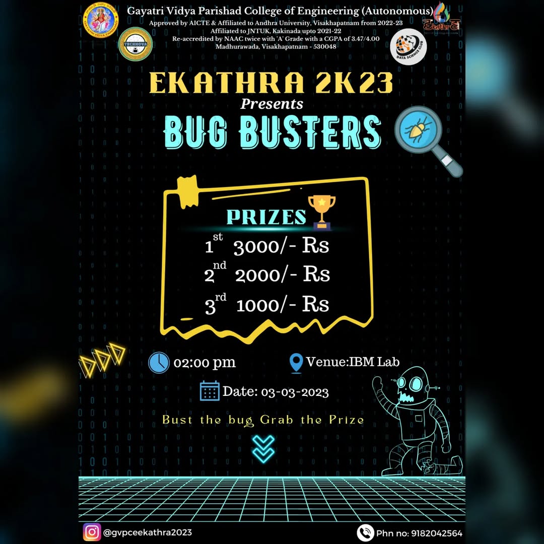 Bug Busters Event